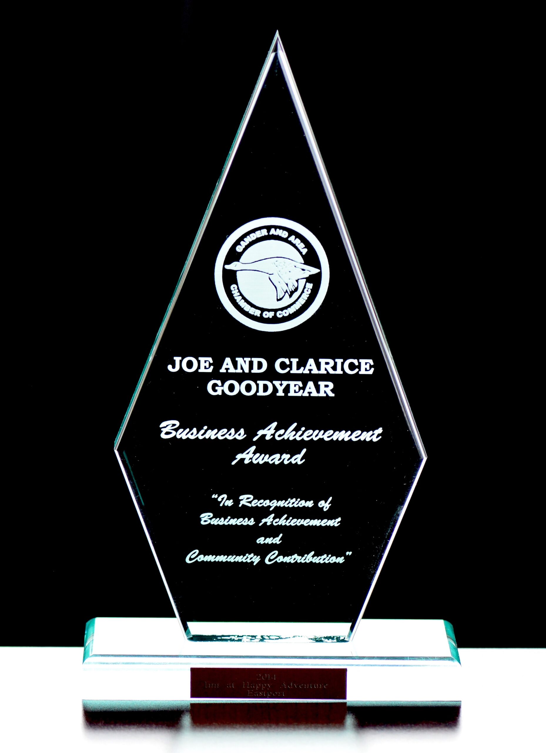 2015 J&C Goodyear Business Achievement Award